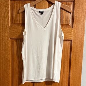 Express Women's Classic White Tank Top